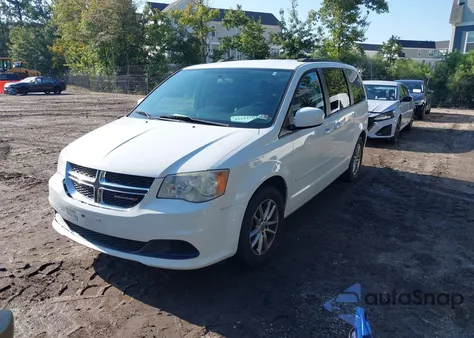 2014 Dodge Grand Caravan Sxt из США, поврежденный, VIN 2C4RDGCG7ER305960